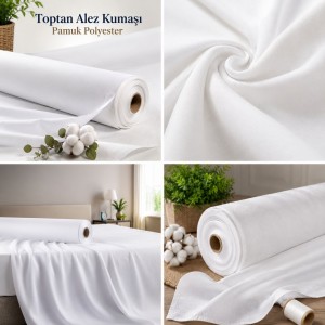 Toptan Alez Kumaşı Pamuk Polyester
